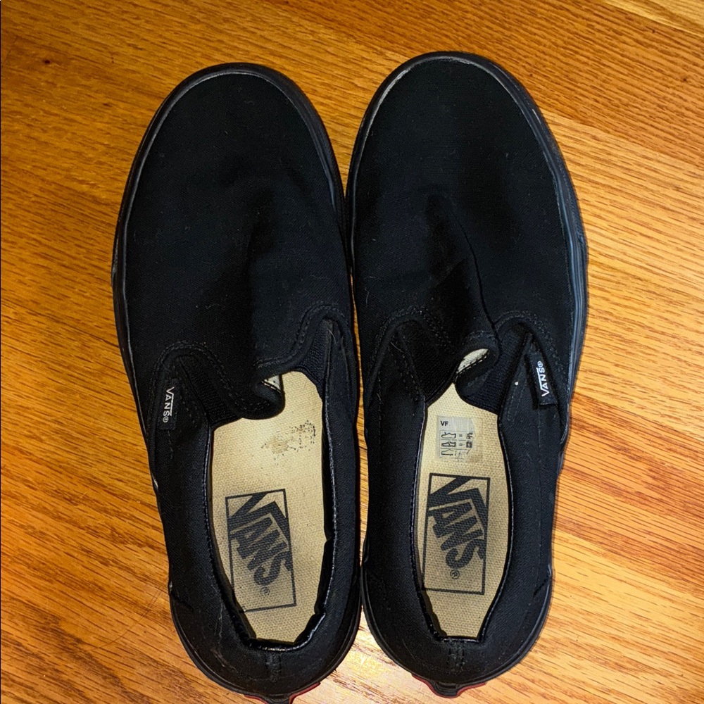 Vans Classic Black Slip-On Shoes